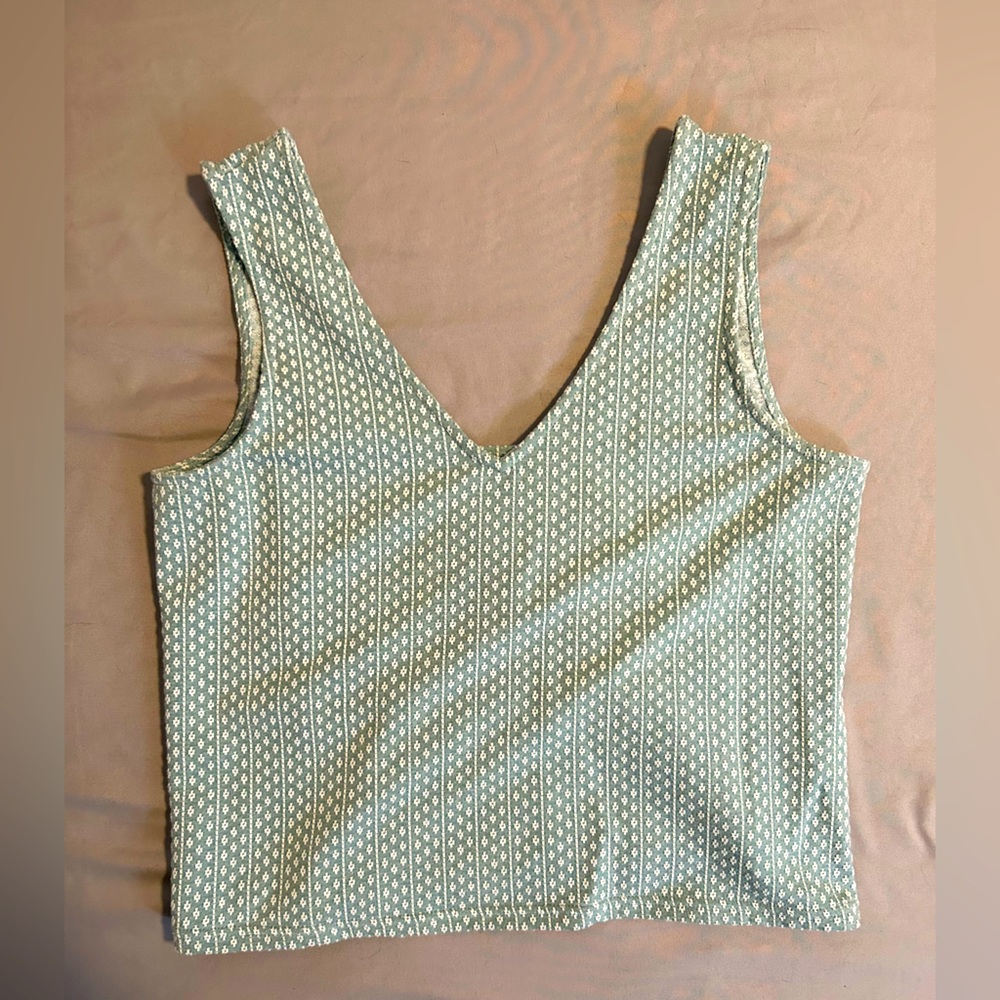 Madewell jacquard print tank